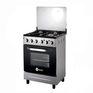 Nunix Free Standing Cooker 60×60 CM 3Gas +1 Electric