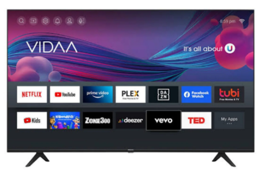 Hisense 43″ 43A4 Series Vidaa Smart FHD Tv