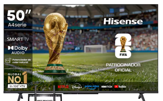 Hisense 50″ 50A4Q Smart Vidaa FHD Tv