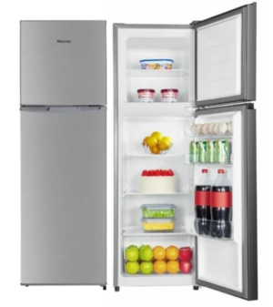 Hisense 154L REF154DR Double Door Refrigerator – Silver